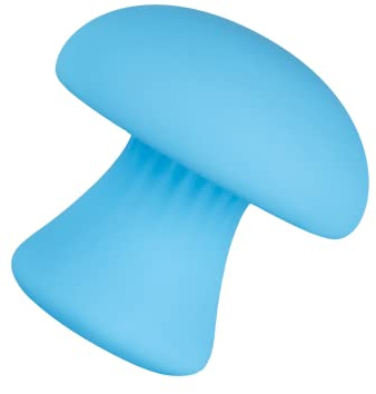 EIS Auflegevibrator im Pilz-Design | wasserdicht | wiederaufladbar | 6,1 cm | hautfreundliches Silikon | Sex Spielzeug für Frauen | Erotik | Mehrere Vibrationsprogramme | Klitoris-Stimulation | Sex Toys