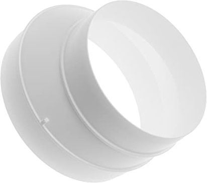 150 mm auf 125 mm Kanal Reduzierer - Runden Reduzier Kanal - Anpassung Rohr Erhöhung der Reduzierung PVC DWV (Abfluss, Abfall und Entlüftung) Reduzierung der Kopplung (Kunststoff, 15 bis 12,5 cm)