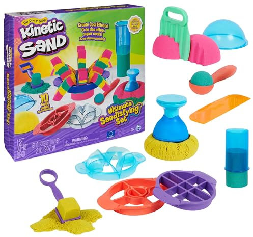 Kinetic Sand Spielsand Ultimate Sandisfying Set, 7+