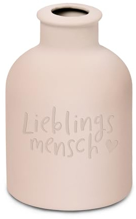 Grafik Werkstatt | Vase Lieblingsmensch, Rosa