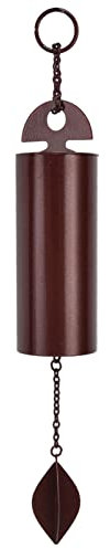 Campanelli a vento per esterni unici, campane a vento in metallo a tubo singolo, risonanza profonda serenità, campana a vento retrò per esterni e interni decorazione della casa