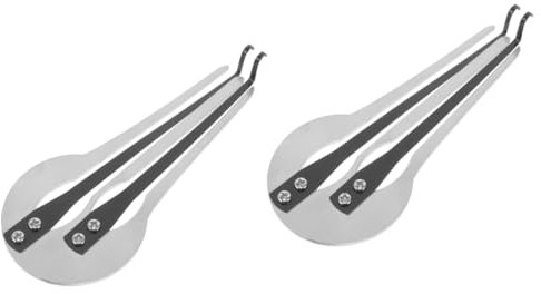 BESTonZON 2stücke Jaw Harp Maultrommel Für Anfänger Ethnisches Musikinstrument Aus Metall Tragbare Mundharfe Mit Klarem Für Musikliebhaber Und Einsteiger