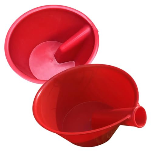 PHENOFICE 2piezas Scoop De Agua para Jardín De Cucharón Multiusos De Plástico para Riego y Fertilización Huertos y Jardines