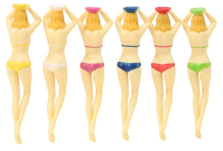 Lustige Golf Tees, 30 Stück, 7,6 cm, Kunststoff, Bikini-Mädchen Design, Golf Trainingsausrüstung