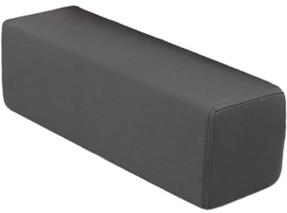 perfk Arm Ruhkissenkissen mit waschbarem Kissenbezug Armstützkissen für Sofa Rechteckige Stützkissen Nackenstützkissen Armlehne für Couch Schlafzimmer Home Car Lesung, Dunkelgrau
