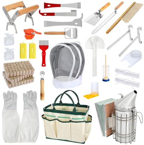 Forniture per Apicoltura, Tutti Gli Strumenti e le Attrezzature per l'apicoltura, Strumenti e Accessori per L'apicoltura, Kit per Affumicatore per Apicoltura per Principianti e Professionisti