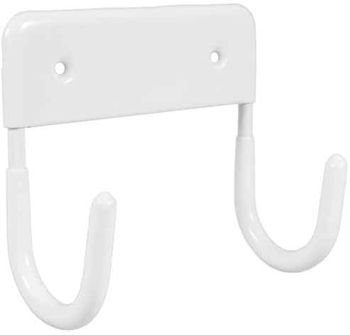 Homoyoyo Support Mural pour Planche à Repasser Blanc Porte Planche Repasser Robuste Et Polyvalent Rangement Mural pour Buanderie avec Installation Rapide Et Espace Optimisé