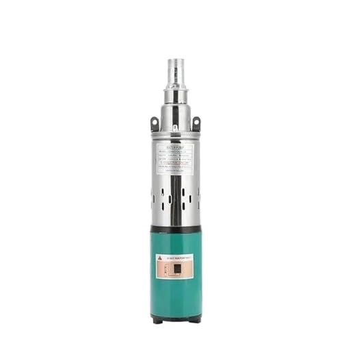 9m Filo di Sollevamento = 30m-45m 20L/min 12V 24V POMPA SOLARE Pompa Acqua di Pozzo Profondo Vite pompa sommergibile Irrigazione Giardino Domestico Agricolo(36V 40m 300W)
