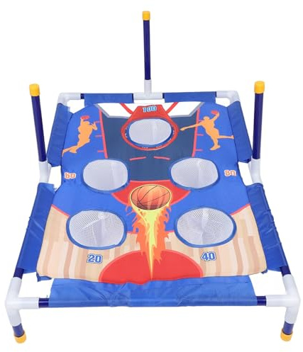 Generic Cornhole-Set mit Sandsäcken, Wurfringen, Eltern-Kind-Interaktion, Wurfspiel für den Hinterhof, Drinnen und Draußen (Nr. 7888-4)