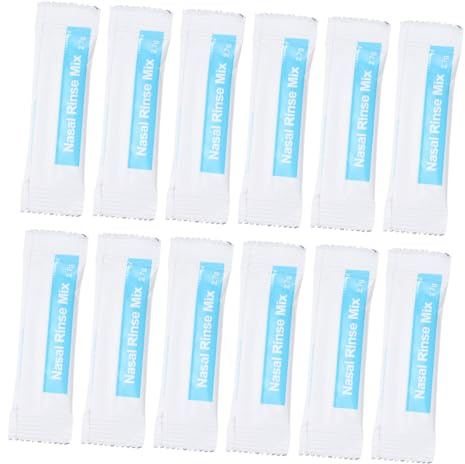 Hoement Nasal Rinse Mix 2,7 G X 40 Confezioni Saline Packs per Lavaggio Nasale Adulto e Ragazzo Ragazza