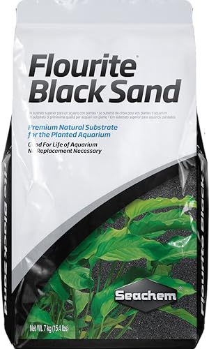 Flourite Black Sand, 15.4 Pound (Pack of 1)
