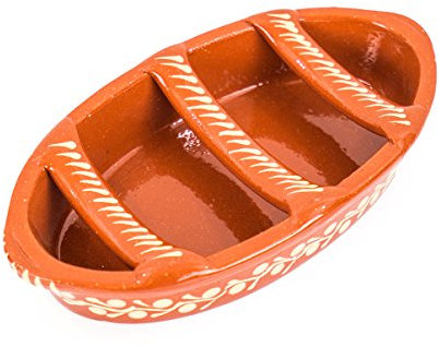 Assador de Chourico Barro Grill à saucisse fabriqué à la main au Portugal (multicolore)