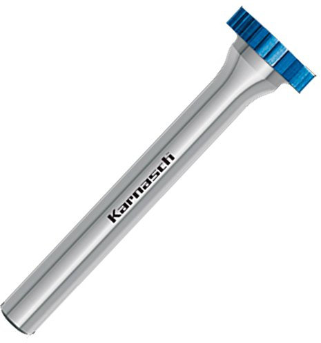 Hauptversand24 HM Frässtift Zapfenfräser Rotationsfräser Fräser Scheibenfräser Blue-Tec beschichtet RIMshape/HP-2 Ø= 10 / l2= 1,6 / d2= 3 / l1= 34mm
