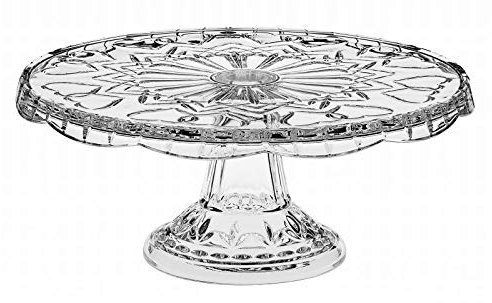 Tortenplatte Cake Imperial 28,5cm Kuchenplatte Hochzeitstorte Bleikristallglas