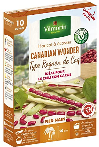 Vilmorin - Graines de Haricot à écosser CANADIAN WONDER 10 mètres