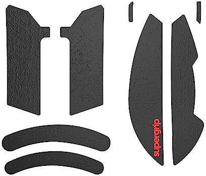 Supergrip GripTape Set for Razer Viper V2 Pro, Sweat Absorbent, Powerful Non-slip, 3M Adhesive, No Residue Mouse Grip Tape, Ultra Thin, 0.5mm