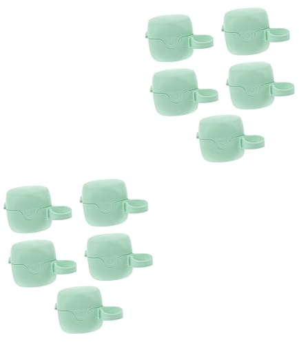 UPKOCH 10pcs Travel Pacifier Case Holder Storage Box for Boy Girl Pacifiers for Home Travel and Outdoor Use
