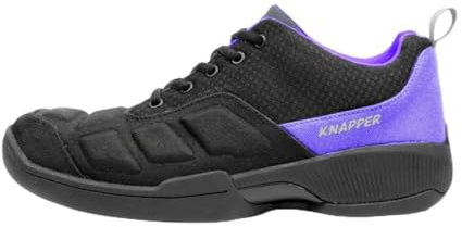 Knapper Ball Hockey Shoes | AK5 Speed Women Shoes Purple-Black