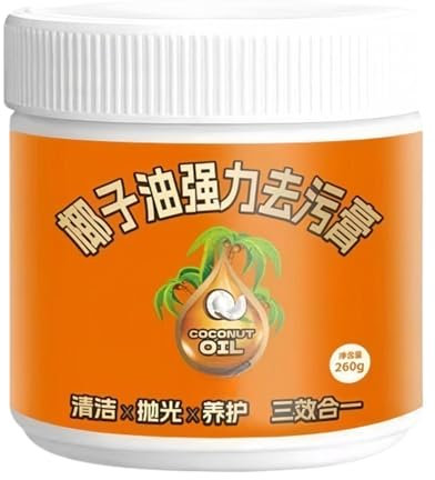 Detergente per forno – 260 g sicuro multi-superficie pasta detergente – detergente per elettrodomestici da cucina, balsamo per la pulizia della casa, pasta lucidante per forno per rimuovere lo sporco