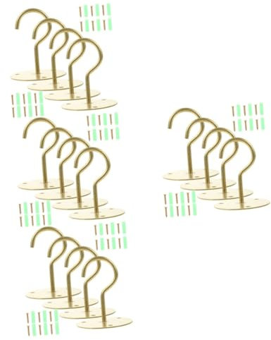 Yardwe 4 Set Di Ganci Per Piante Sospese Grandi Supporti Catena Retrattile Ganci Resistenti Filo Alimentatore Pesante Porta Fioriera Piante Soffitto Appeso Banner Vasi