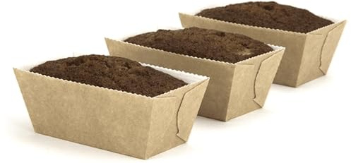 Bakery Direct Disposable Card Large 2lb loaf Moulds Cake Bread (10, 2lb)