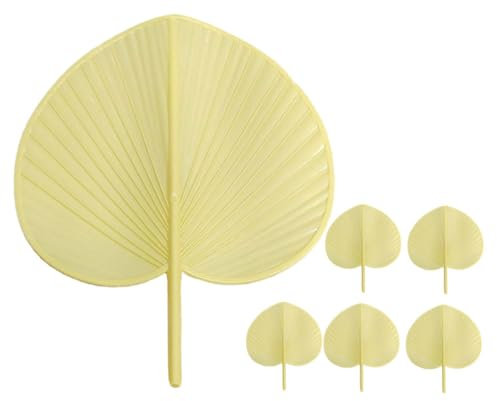 BESPORTBLE 6 Pièces Ventilateur En Plastique De Poche Ventilateur à Main Éventails Décoratifs Éventail En Plastique Éventails Chinois En Éventails D'été Fans De Main Fan De Danse