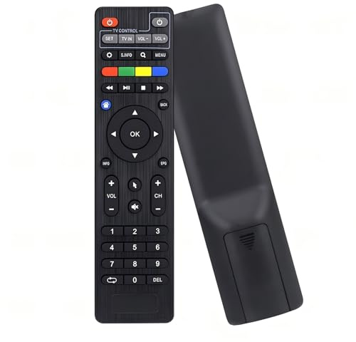 Ouitble Telecomando di Ricambio Universale per TV Box, TV Televisore Set Top Box per Tvip412 Tvip415 Tvip605 TvipS300 Set-Top-Box