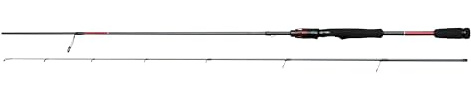 Mitchell MX6 Spinnrute | M36 Carbon Blank & Fuji Anti-Tangle-Ringe | Extra-schnelle Aktion | Eva-Griff | Süßwasser-Raubfischangeln auf Barsch, Zander & Hecht | 2,40 m, 7-28 g