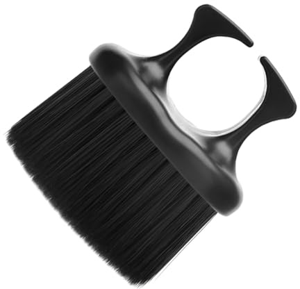 TOVINANNA Bartbürste mit Fingerring für Männer Ergonomisches Design Pp und Nylon Material Glattes Kämmen Leicht zu Bedienen für Friseursalons und Unterwegs