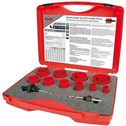 Ruko 106303 Set scie cloche