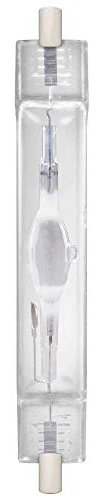 Crompton Lamps HID HQi-TS Linear 150W RX7s Metal Halide 4200K Cool White Clear 14000lm Bright Light Bulb