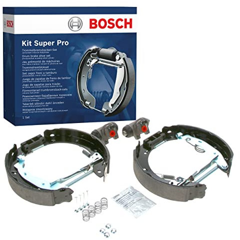Bosch KS556 Kit Super Pro Kit de freno trasero de tambor 1 juego completo premontado