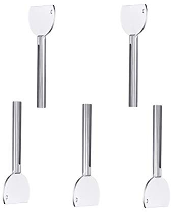 Repuhand 5 Stück Tubenquetscher Metall Tubenpresse Tubenschlüssel Tubenquetscher Zahnpasta Squeezer vielseitig,sich für Zahnpasta,Leim,Handcreme,Haarfärbemittel,Kleber,Schuhcreme