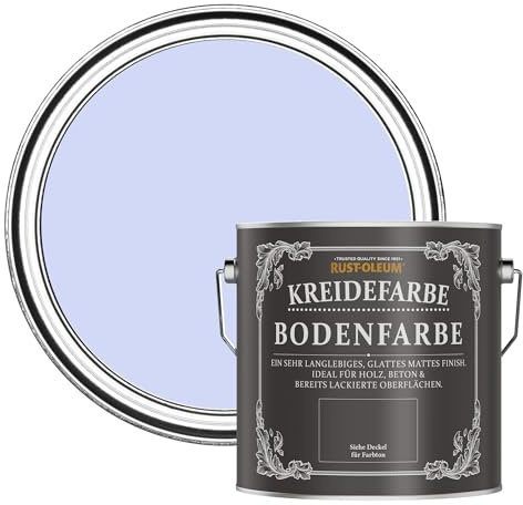Rust-Oleum Purple Scratch-Proof Floor Paint in Matt Finish - Be My Mermaid 2.5L
