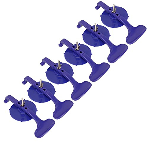 Aramox Kit de 6 Ventouses à Forte Aspiration, Pinces pour Réparation de Pare-Brise, Outil de Levage en Verre, pour Voiture et Usage Domestique