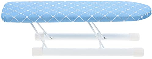 DECHOUS Mini Table Repasser Pliable Planche à Repasser De Table Compacte Pour Vêtements Idéale Pour Maison Et Voyage Support Stable Et Design Pratique Housse Respirante Et Résistante
