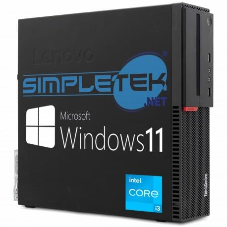 Lenovo PC Desktop Thinkcentre M800 SFF Core I7 4GHz Windows 11 PRO | Ram 64 GB DDR4 SSD 2TB Seriale RS232 DisplayPort (Ricondizionato)