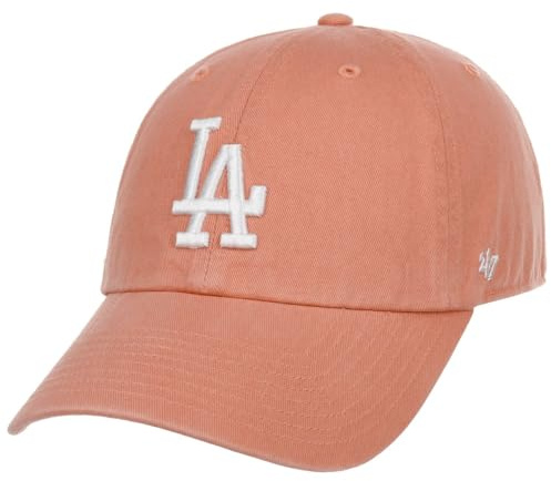 47 Brand Classic MLB LA Dodgers Cap Basecap Baseballcap Curved Brim Strapback Los Angeles Damen/Herren - Metallschnalle, mit Schirm Herbst Frühjahr Winter