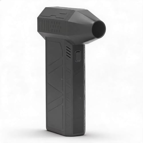 Ventilateur Turbo Super Puissant sans Balais avec Rechargeable par USB pour Souffler la Poussière, la Neige, 30 000 TR/Min, Ventilateur à Jet électrique Portable, Vitesse du Vent