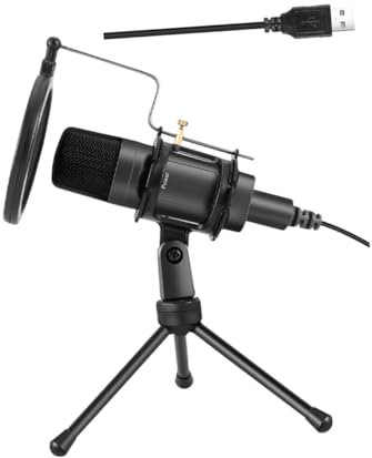 BESTonZON 1 Jeu Ensemble de Microphones de Table Microphone d'ordinateur Microphone de Jeu Micro de réduction de Bruit Micro USB modèle privé Positionner Suite Abdos