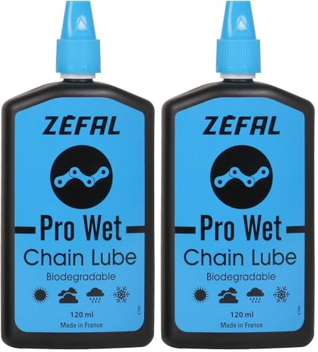ZEFAL - Lubrificante per Catena Bici - 120 ml - Olio Catena Bici (Confezione da 2)