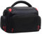 FANWINKJ Borsa per fotocamera a specchio impermeabile DSLR, borsa a tracolla compatta per fotocamera reflex e accessori, borsa a tracolla per fotocamera esterna, Nero , Moda