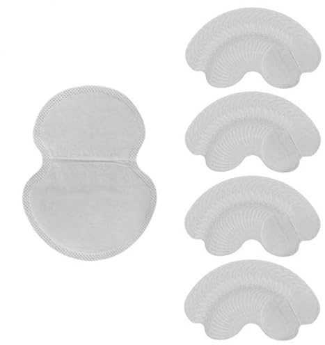 predolo 2 Coussins sous Les Bras pour Garder Vos Aisselles Fraîches, Protéger Votre Chemise et La Transpiration Excessive. Paires de Tampons de Coton Jetables