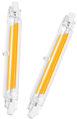 MJGFD R7S LED 118mm Dimmbar, 20W LED R7S 118mm Glühbirne Ersatz für 200W Halogenlamp, Lampen Warmweiß 3000K 2000LM, Kein Flackern, 360°Abstrahlwinkel, 2er Pack