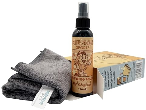 Mirage Sports Golfschläger Reinigungsset | Golf Club Cleaning Kit mit Spezialreiniger & Mikrofasertuch