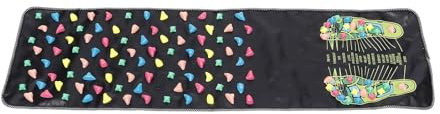 IMIKEYA Esterilla Masajeadora para Pies 120x35 Cm Masajeador Casero Reutilizable de Reflexología Puntos de Acupuntura para Alivio de Fatiga y Relajación en Uso Doméstico Viaje