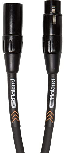 Roland Black-Serie symmetrisches Mikrofonkabel Länge: 3m – RMC-B10 schwarz