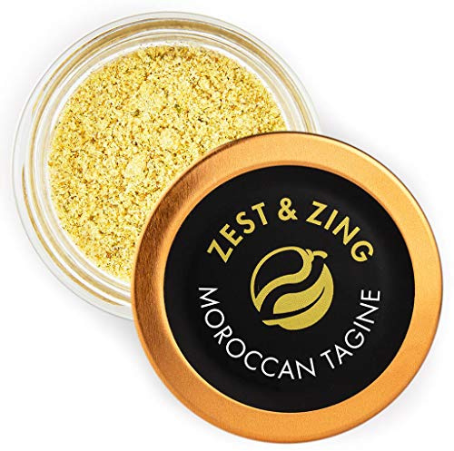 Moroccan Tagine, 25g - Premium Blends by ZEST & ZING. Fresher, Convenient, Stackable Spice Jars.