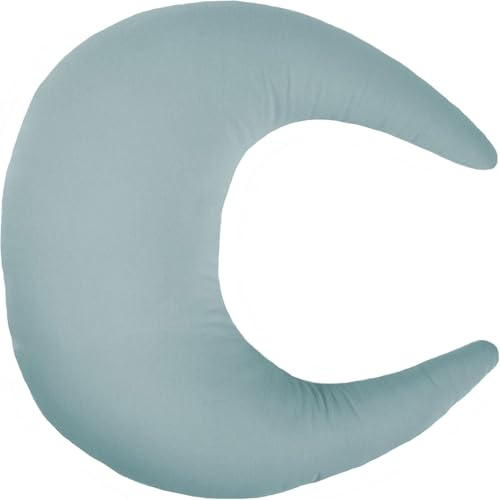 snuggle me Me® Cojin Lactancia - Almohada Lactancia para Biberón y Lactancia Materna - Funda 100% Algodón Orgánico y Relleno - Lavable a Máquina y Transpirable - Esencial para Recién Nacido