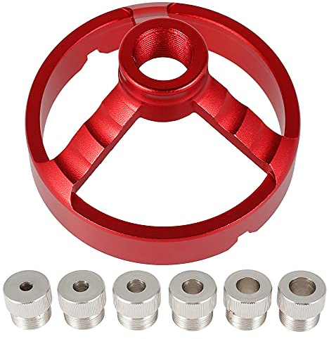 Drill Guide Jig Kit for Vertical Hole Drilling, 5/6/7/8/9/10mm Single Hole Drilling Jig Woodworking Hole Drill Guide Locator ​for Electric Power Hand Drill